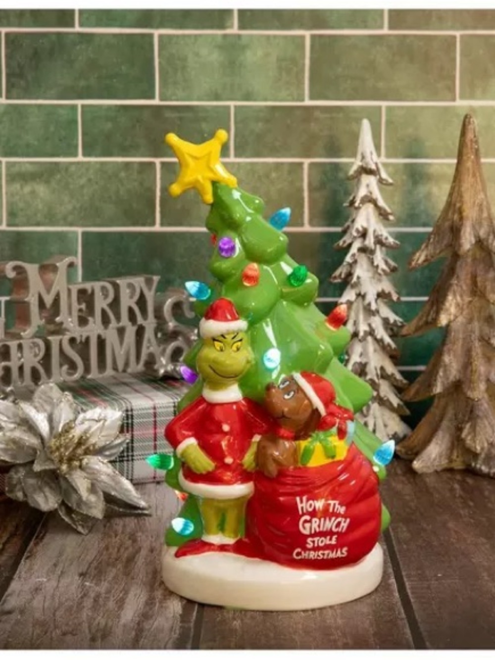 How The Grinch Stole Christmas Light Up Figurine